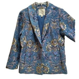 womens Dressy GRAVER, SUSAN GARVER JACKET, LINED, SIZE 10, beautiful fabric‎